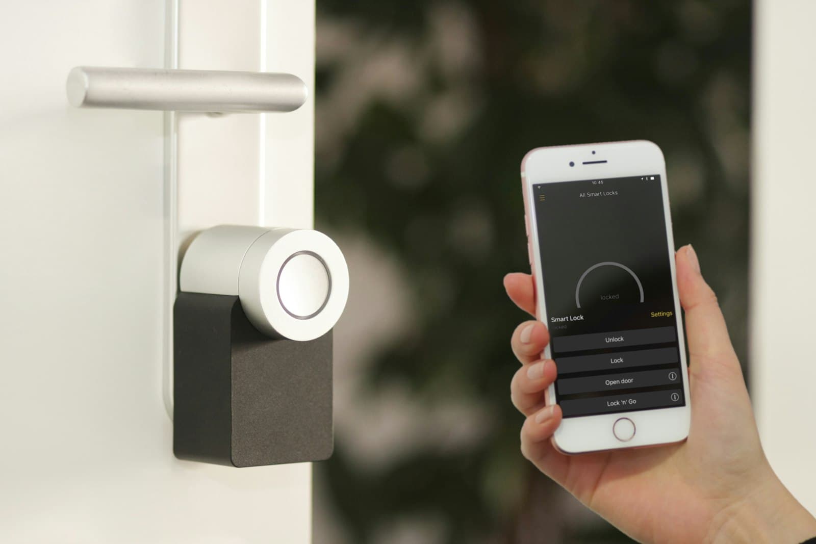 Biometric and smart access control entrance